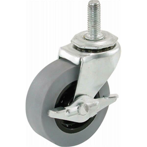 Shepherd Hardware Products 2 in. Gray TPR Caster Brake 213117